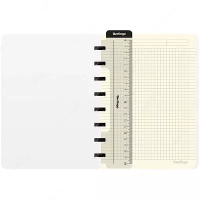 Бизнес-тетрадь Berlingo "First in Space" А5+, 220 х 160 мм, 80 л., обложка пластиковая, кольца (Арт. - RNt_A5201)