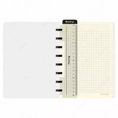 Бизнес-тетрадь Berlingo "Futureal" А5+, 220 х 160 мм, 80 л., обложка пластиковая, кольца (Арт. - RNt_A5S12)