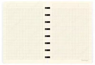 Бизнес-тетрадь Berlingo "Futureal" А5+, 220 х 160 мм, 80 л., обложка пластиковая, кольца (Арт. - RNt_A5S12)