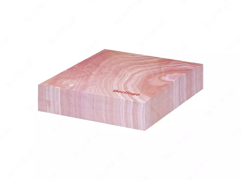 Блок для записей бумажный "Berlingo Fantasy" цветной, 8.5 x 8.5 x 2 см, 200 л. (Арт. - LNn_00056) Розовый