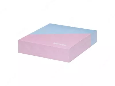 Блок для записей бумажный "Berlingo Haze" цветной, 8.5 x 8.5 x 2 см, 200 л. (Арт. - LNn_00059) Розовый/голубой