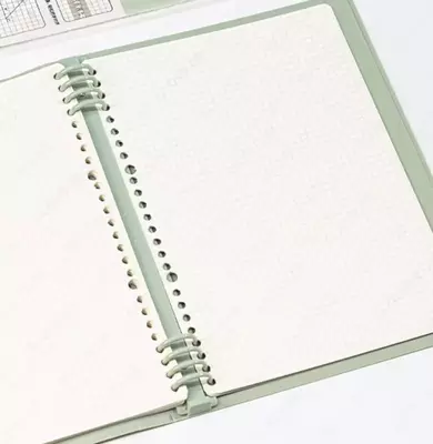 Biznes noutbuklari uchun almashtirish bloki (kvadrat) "Deli Nusign" A5, 50 l. (modda - 312-NS)