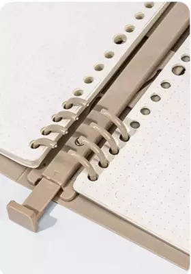 Biznes noutbuklari uchun almashtirish bloki (nuqta) "Deli Nusign" A5, 50 l. (modda - 311-NS)