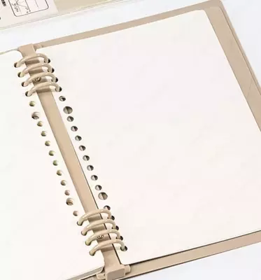 Biznes noutbuklari uchun almashtirish bloki (nuqta) "Deli Nusign" A5, 50 l. (modda - 311-NS)