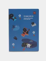 Блокнот (линия) "Deli" 203 х 140 мм