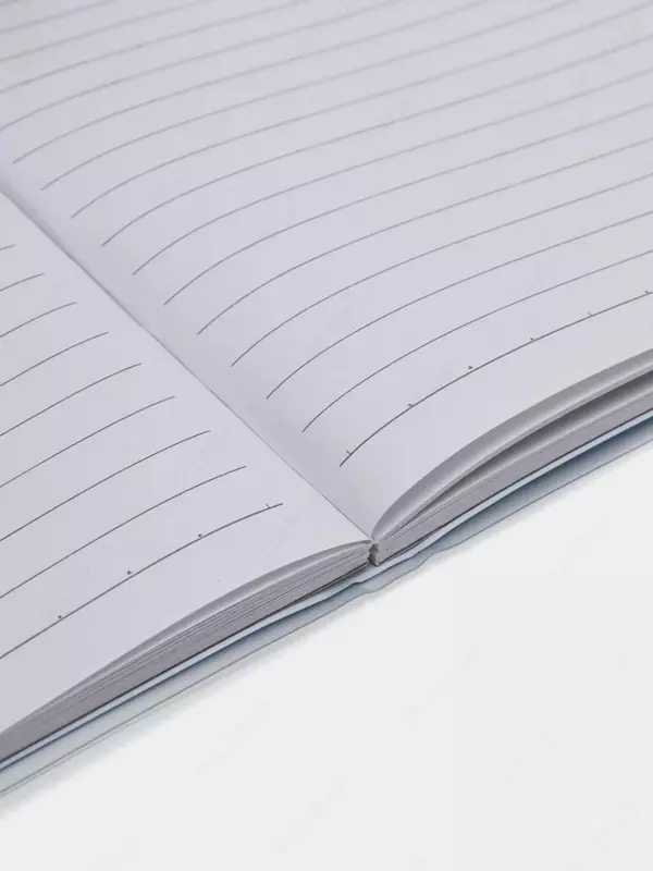 Блокнот (линия) "Deli" 203 х 140 мм, 72 л., твердая обложка (Арт. - 303-EN) Голубой