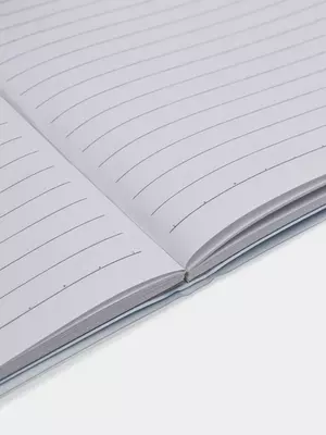 Блокнот (линия) "Deli" 203 х 140 мм, 72 л., твердая обложка (Арт. - 303-EN) Голубой