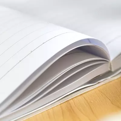 Блокнот (линия) "Deli" 252 х 174 мм, 128 л., твердая обложка (Арт. - 317-EN) Ассортимент