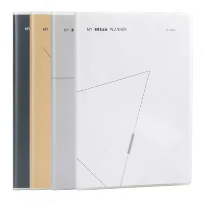 Блокнот (линия) "Deli" 252 х 174 мм, 96 л., твердая обложка (Арт. - 324-EN) Ассортимент