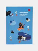 Блокнот (линия) "Deli" А5