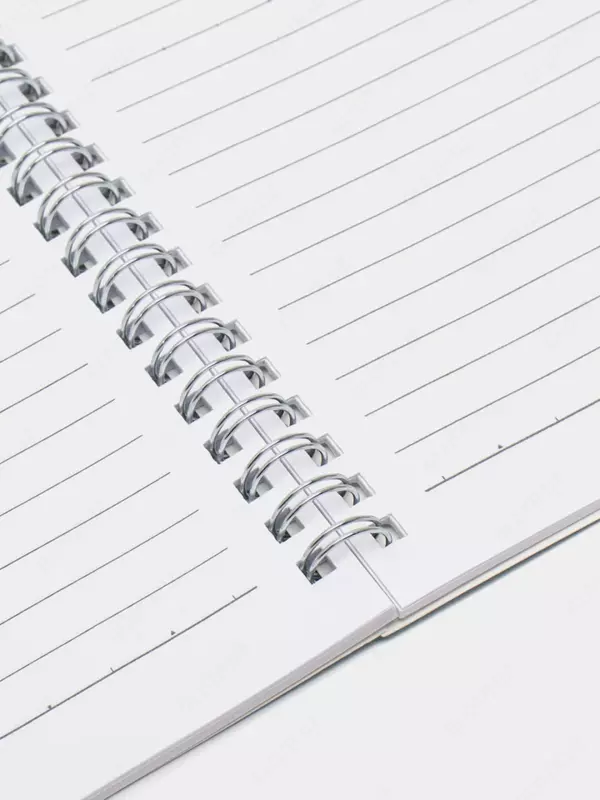 Блокнот для записей (линия) "Deli" А5, 60 л., твердая обложка, металлич. спираль (Арт. - 560-ELA-LX-04) Ассортимент