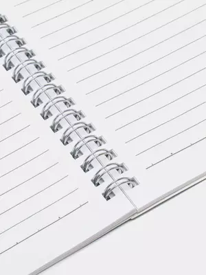 Блокнот для записей (линия) "Deli" А5, 60 л., твердая обложка, металлич. спираль (Арт. - 560-ELA-LX-04) Ассортимент