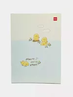 Блокнот для записей (линия) "Deli Merry Jolly Happy"