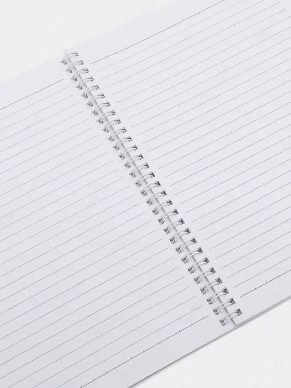 Блокнот (линия) "Deli Notebook" В5, 60 л., твердая обложка, пласт. спираль (Арт. - 560-ELB-LX-10) Желтый