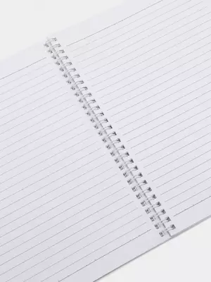 Daftar (chiziq) "Deli Notebook" B5, 60 varaq, qattiq qopqoq, plastmassa. spiral (Art. - 560-ELB-LX-10) Pushti