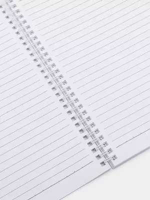 Daftar (chiziq) "Deli Tea time Cat" Kulrang mushuk, B5, 60 varaq, qattiq qopqoq, plastmassa. spiral (m. - 560-ELB-LX-11)