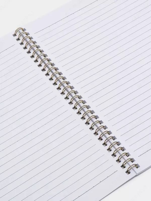 Блокнот (линия) "Deli Happy Market" В5, 60 л., твердая обложка, металлич. спираль (Арт. - 560-ELB-LX-13) Темно-синий