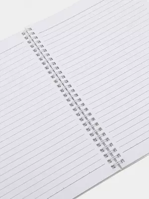 Noutbuk (chiziq) "Deli Light and Airy" B5, 60 varaq, qattiq qopqoq, plastmassa. spiral (Art. - 560-ELB-LX-21) Ochiq ko'k