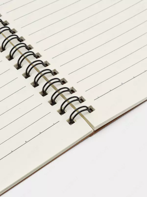 Noutbuk (chiziq) "Deli Camping" B5, 60 varaq, qattiq qopqoq, metall. spiral (Art. - 560-ELB-LX-23) Jigarrang