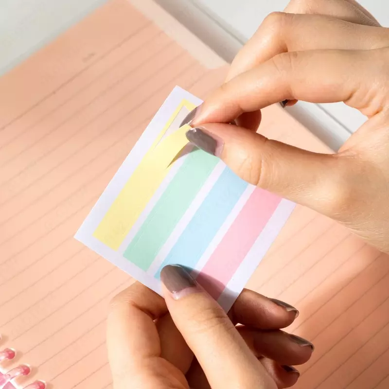 Eslatmalar uchun bloknot (chiziq) "Deli" B5, 60 l., qattiq plastik qopqoq, plastmassa. spiral, ichki almashtirish blok, rang indekslari (modda - 021-EN-gn) Shaffof/Yashil