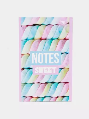 "BG" daftarchasi Shirin ertak, qisqich bilan mahkamlangan, A6, 32 varaq, yaltiroq (Art. - B6sk32_bl_10088)