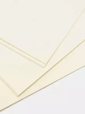 Бумага для акварели (мелкозернистая) "Deli Finenolo" А3, 16 л., 300 гр/м2 (Арт. - 270-A3-EC) Слоновая кость