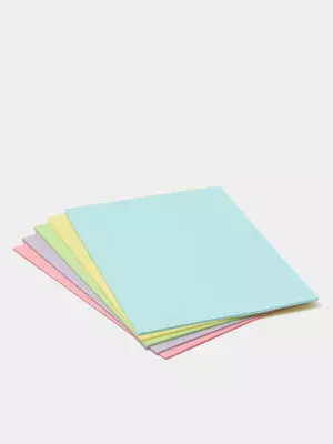 Бумага для офисной техники "OfficeSpace pale mix" А4, 5 цв., 100 л., 80 г/м2 (Арт. - 245186)