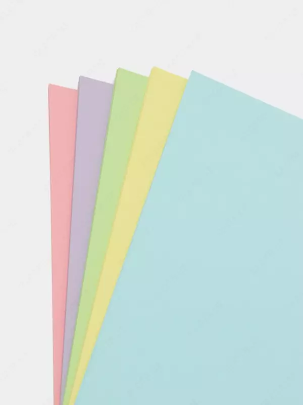 Бумага для офисной техники "OfficeSpace pale mix" А4, 5 цв., 100 л., 80 г/м2 (Арт. - 245186)