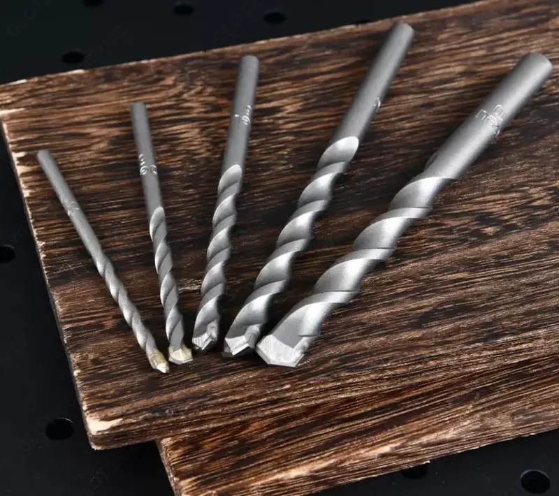 Набор сверл по бетону "Deli Tools" 4-10 мм, 5 шт., пластиковый кейс (Арт.- EDH-JGZ005-ED1)