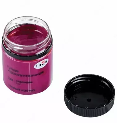 Гуашевая краска № 325 "Гамма" Старый Мастер, баночка 40 мл (Арт. - 12112040325) Сиреневая