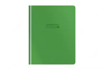 Maktab kundaligi ArtSpace "Mono" 1-11 sinflar, A5, san'at. teri, qattiq muqovali, xatcho‘p xatcho'p, 48 p. (Art. - DU48kh_48629) Yashil