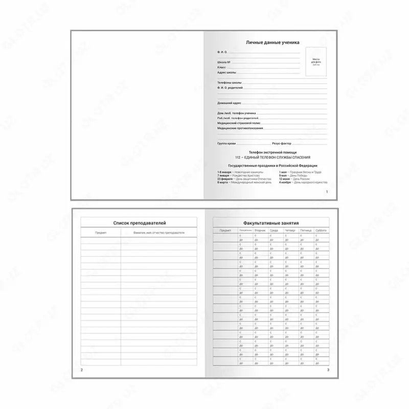 Maktab kundaligi ArtSpace "Sehrgar" 1-11 sinflar, A5, san'at. teri, qattiq muqovali, xatcho‘p xatcho'p, 48 p. (modda - DU48kh_48651)