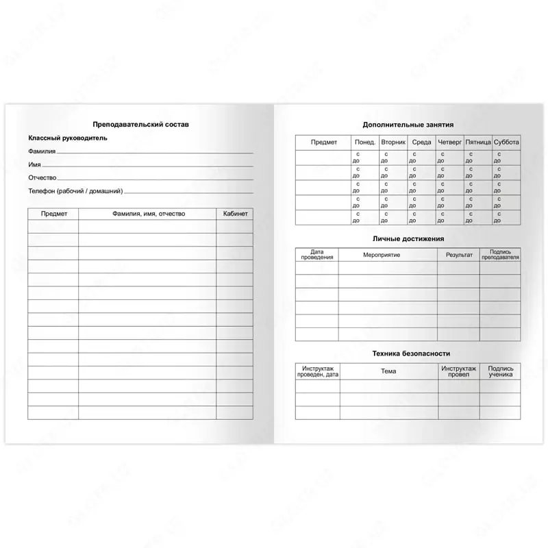 Школьный дневник BG "Решающий гол" 1-4 кл, А5, мат. ламинация, твердая обложка, 48 л. (Арт. - Д5т48_лм_вл_1139)