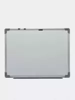 Белая магнитно-маркерная доска "Deli" 60 х 45 см (Арт. - 450-EV)