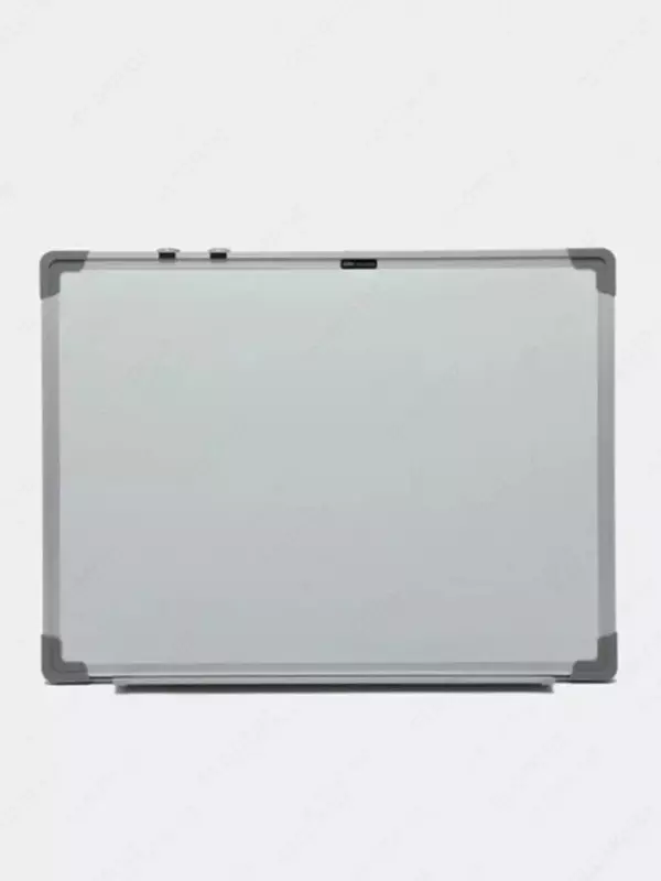 Белая магнитно-маркерная доска "Deli" 60 х 45 см (Арт. - 450-EV)