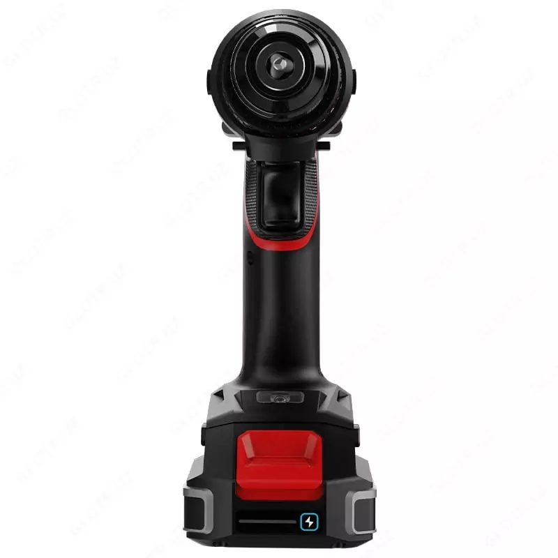 Дрель-шуруповерт (аккумуляторная) "Deli Tools", 20W, D патрона 10 мм, 0-450/0-1800 об/мин (Арт.-EDE-DZ20-1) Черная/красная