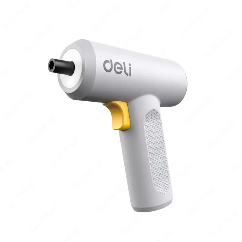 Дрель-отвертка (аккумуляторная) "Deli Tools", 3.6W, аккум.1,5 Ач, 5Нм, 250 об/мин, 10 бит (Арт.-EDL-DP04-E3B1) Серая
