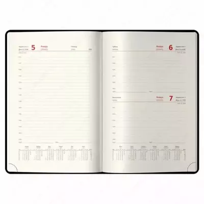 Датированный Ежедневник 2024 г. "Berlingo" Glow, иск. кожа, А5, 184 л. (Арт. - DD4_93531) Зеленый