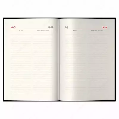 Датированный Ежедневник 2024 г. "Delucci", иск. кожа, А5, 184 л. (Арт. - DD4_89501) Черный