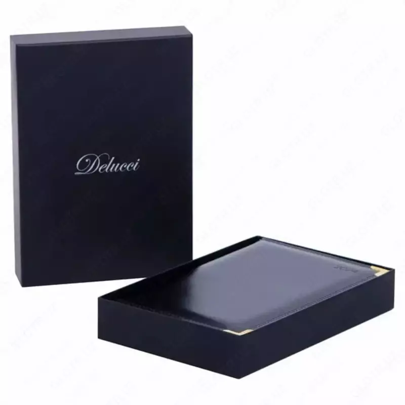 Датированный Ежедневник 2024 г. "Delucci", иск. кожа, А5, 184 л. (Арт. - DD4_89501) Черный