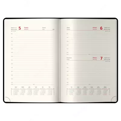 Sana kundaligi 2024 "Berlingo" Starlight S, c. teri, A6, 184 l. (Art. - DD4_84604) Binafsha rang