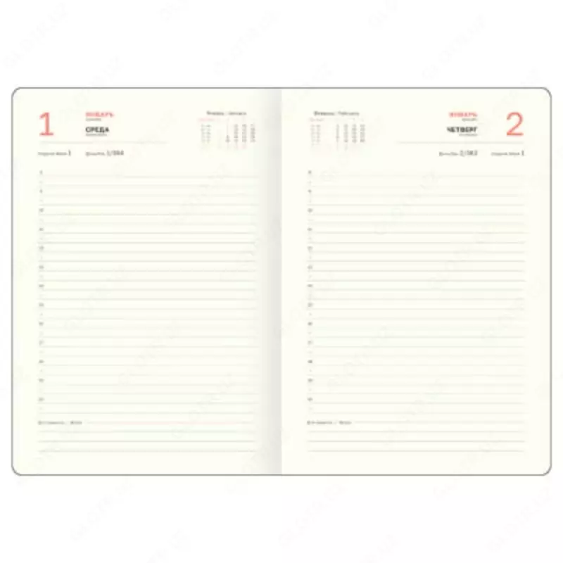 Датированный Ежедневник 2025 г. "BG" Windsor, иск. кожа, А5, 176 л. (Арт. - DdA5_60845) Синий