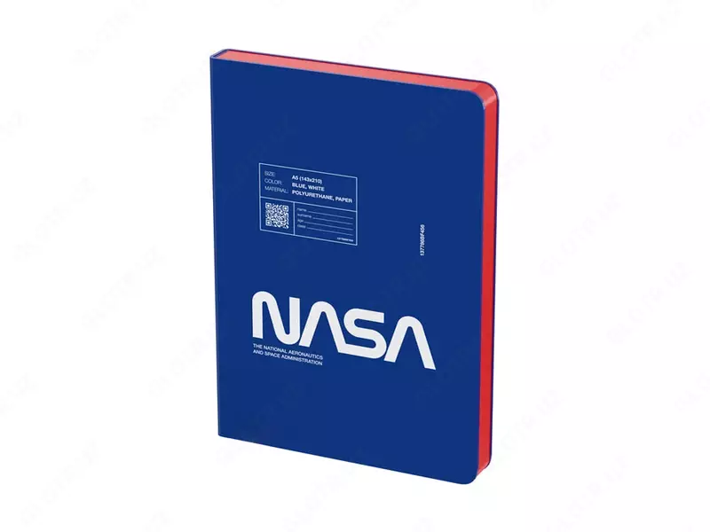 Недатированный Ежедневник "Berlingo" Ad Astra, иск. кожа, А5, 136 л. (Арт. - UD2_01S10) Синий/белый