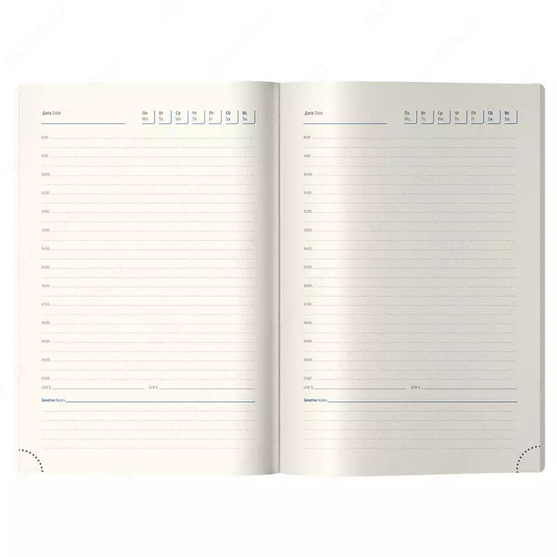 Недатированный Ежедневник "Berlingo" Jumble, иск. кожа, А5, 136 л. (Арт. - UD2_01S13)