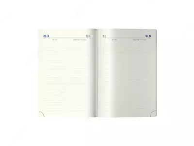 Недатированный Ежедневник "Berlingo" Monochrome, иск. кожа, А5, 136 л. (Арт. - UD2_01S01) Черный/белый