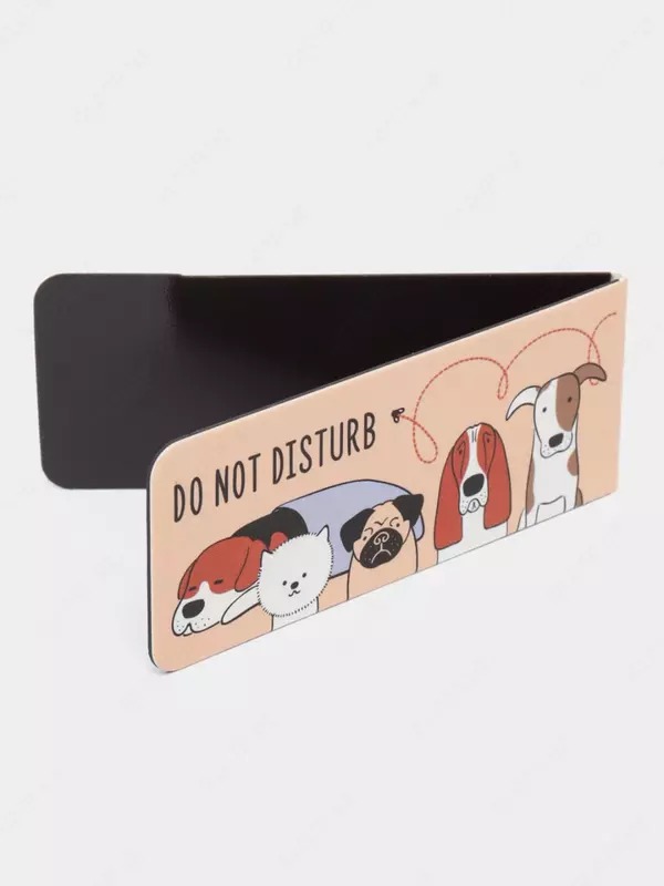 Дизайнерская закладка-магнит для книг "MESHU" Best friend, 130 х 80 мм, 3 шт. (Арт.- MS_46728)