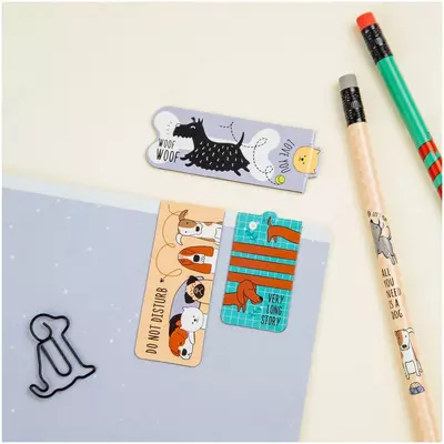 "MESHU" kitoblari uchun dizayner xatcho'p-magniti Eng yaxshi do'st, 130 x 80 mm, 3 dona. (Mat.- MS_46728)