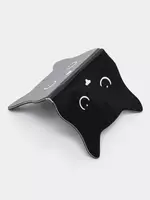 Dizayner magnit xatcho'p "MESHU" Qora mushuk