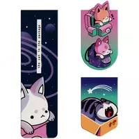 "MESHU" Catbox kitoblari uchun dizayner magnit xatcho'p