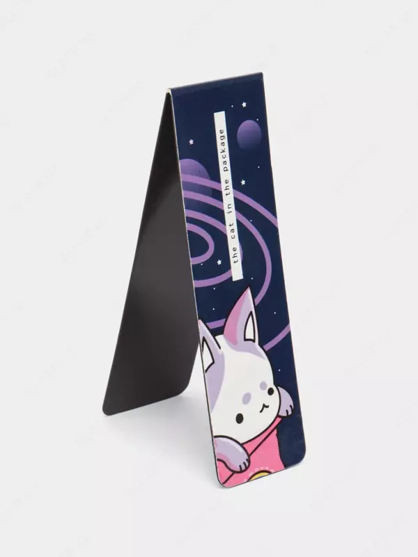 "MESHU" Catbox kitoblari uchun dizayner magnit xatcho'p, 130 x 80 mm, 3 dona. (Mat.- MS_46725)